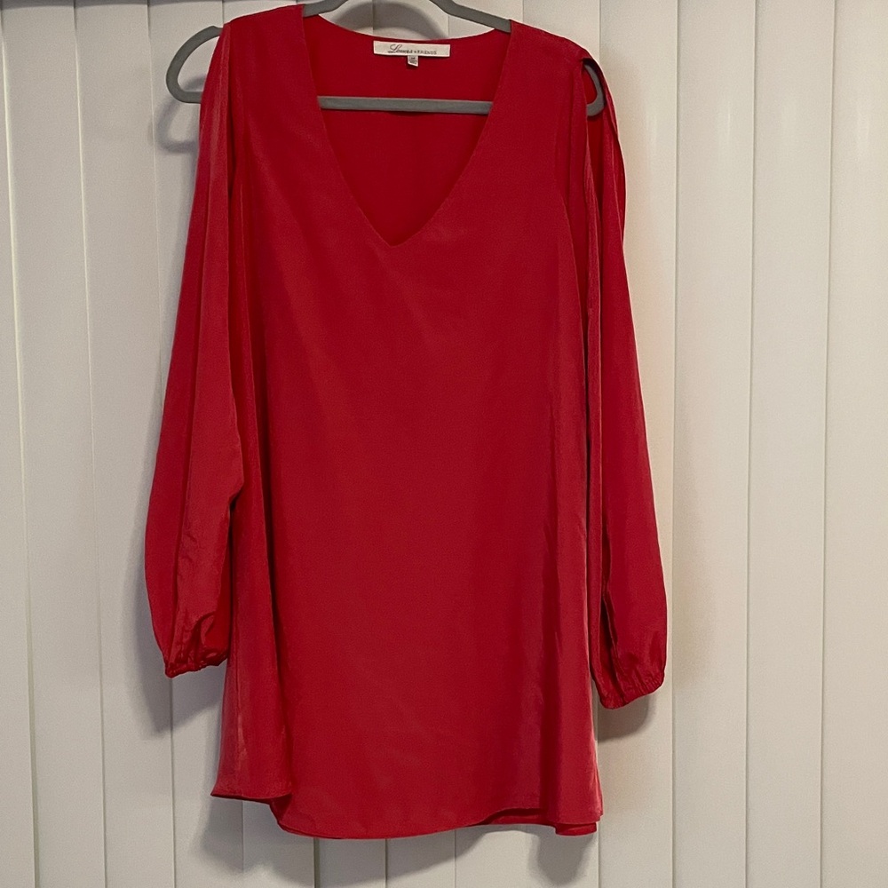 Lovers + Friends Red Tunic Top Plus Size Medium